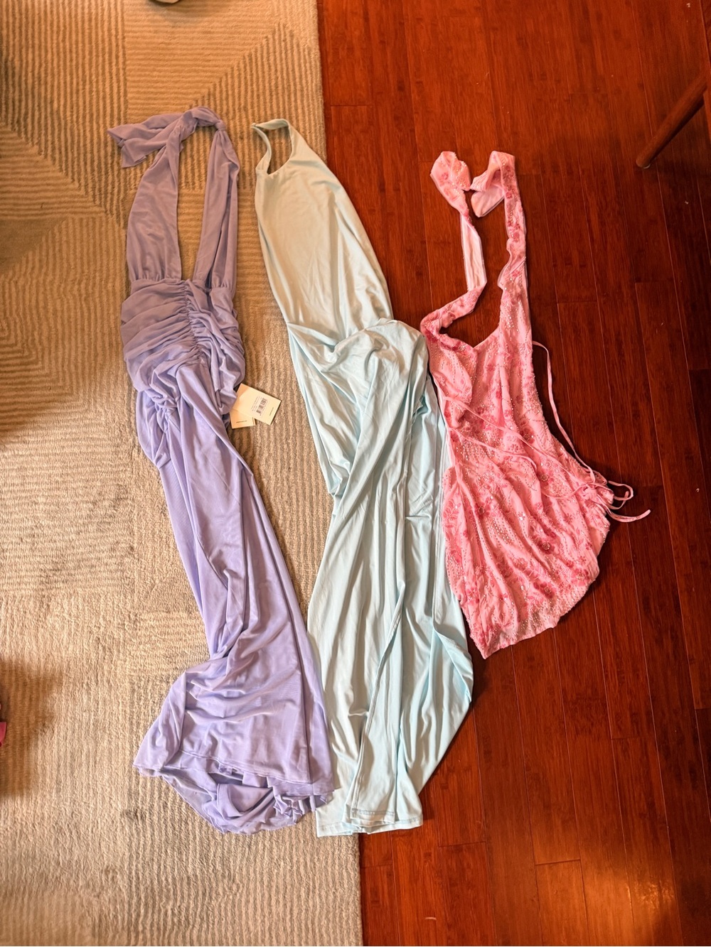 Three Homecoming Dresses